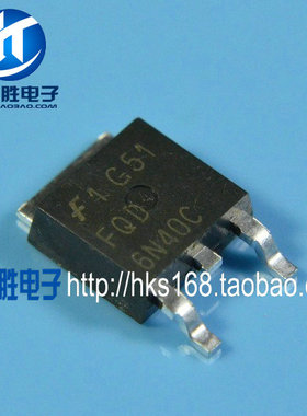 FQD6N40C 6N40 贴片场效应管 TO-252