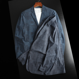 高定系列！凉感面料！商务休闲西服工艺！春夏薄款男商务休闲西服