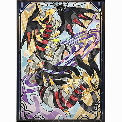 PTCG卡套骑拉帝纳鬼龙牌套宝可梦