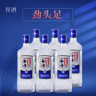 劲牌 单瓶装 蓝标 毛铺 纯谷酒 柔和 42%vol 500ml*6瓶装