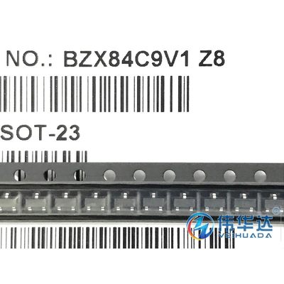稳压三极管 BZX84C9V1 BZX84-C9V1 9.1V Z8 贴片SOT-23 现货100只