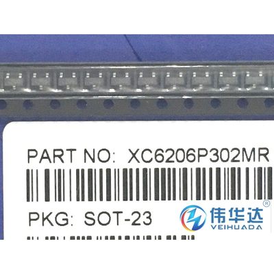 贴片三极管 XC6206P302MR 65Z5 3V LDO稳压芯片 SOT-23 现货100只