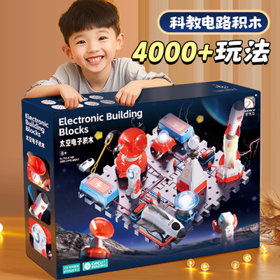 10岁男童生日礼物！电路积木玩具
