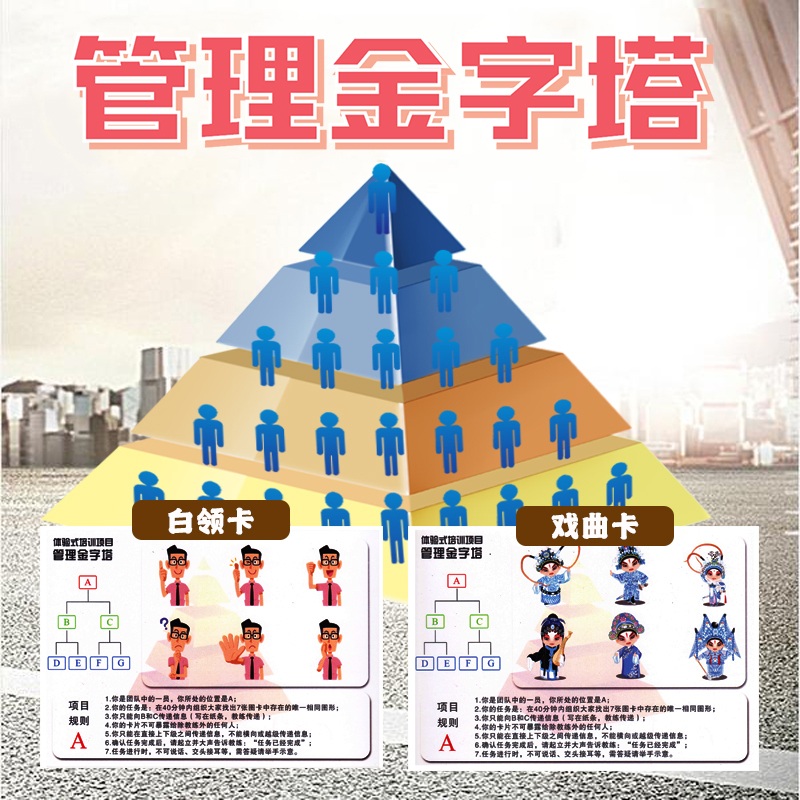 管理金字塔团队游戏拓展训练趣味