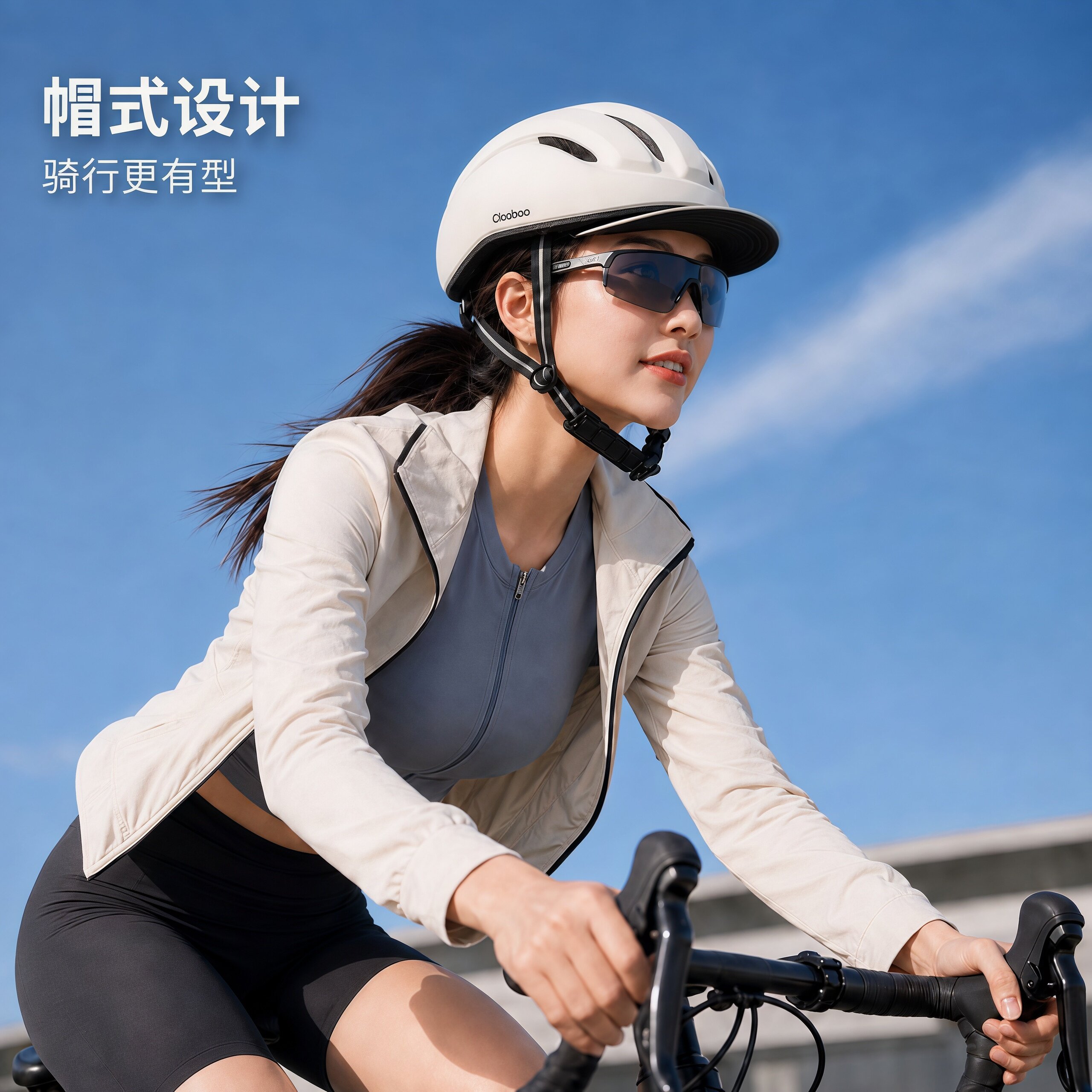 山地车骑行头盔折叠自行车公路车女款男款夏季防晒安全帽新款半盔图片