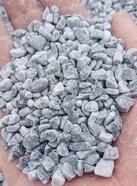 灰色石子 建筑工程园林造景 黑色砾石地坪露骨料浅灰色碎石