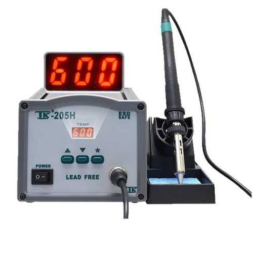 150W高频焊台智能数显恒温可调防静电焊接台焊锡工具TK205H焊锡机
