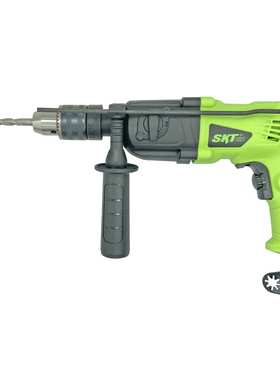 【货号07672】skT轻型420W电锤塑料盒至尊版 扳手轻微生锈不影响