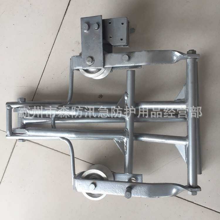 自行车式铝合金飞车带电作业抢修单线飞车脚踏式电力施工抢修工具