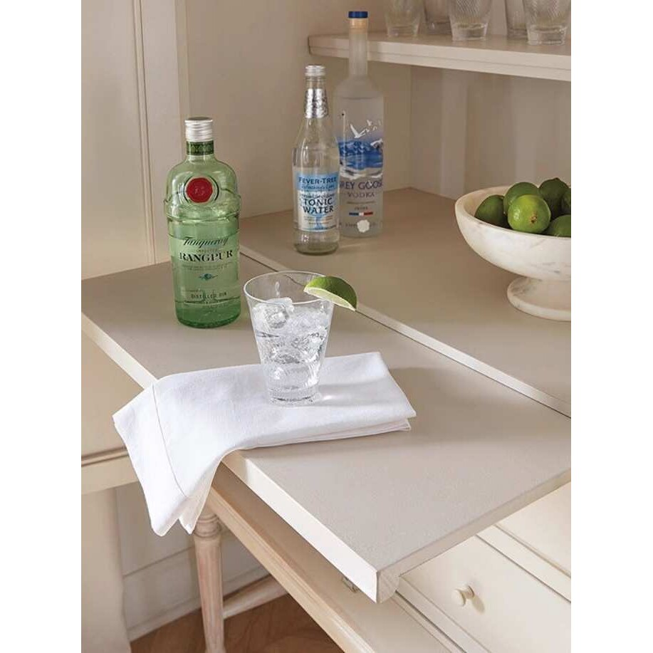 美式复古餐边柜小户型双门陈列柜带抽屉出口整装储物碗柜实木酒柜