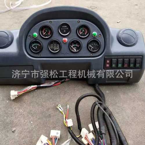 龙工855N仪表盘总成 装载机全车配件 液压油缸油管 变速箱总成