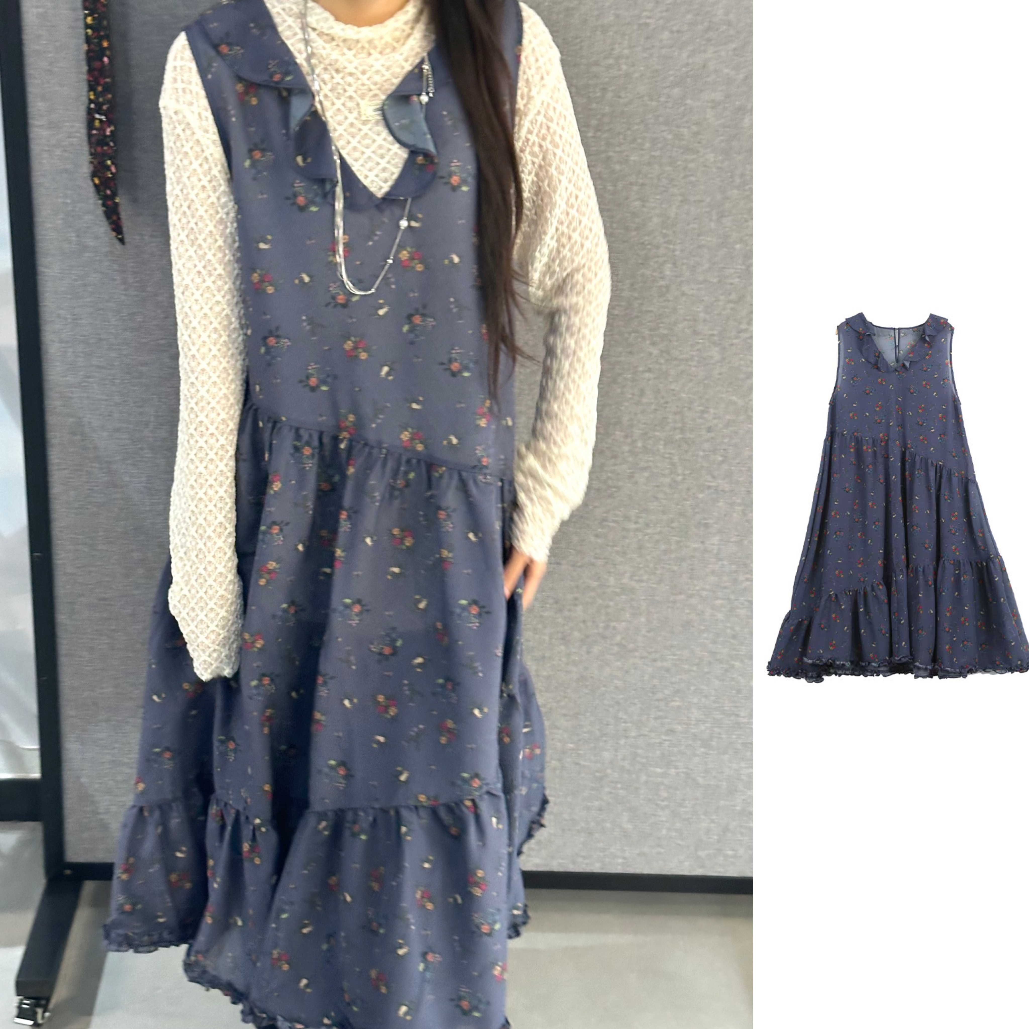 现货秒发 ASYUS 官方授权 26PS碎花连衣裙