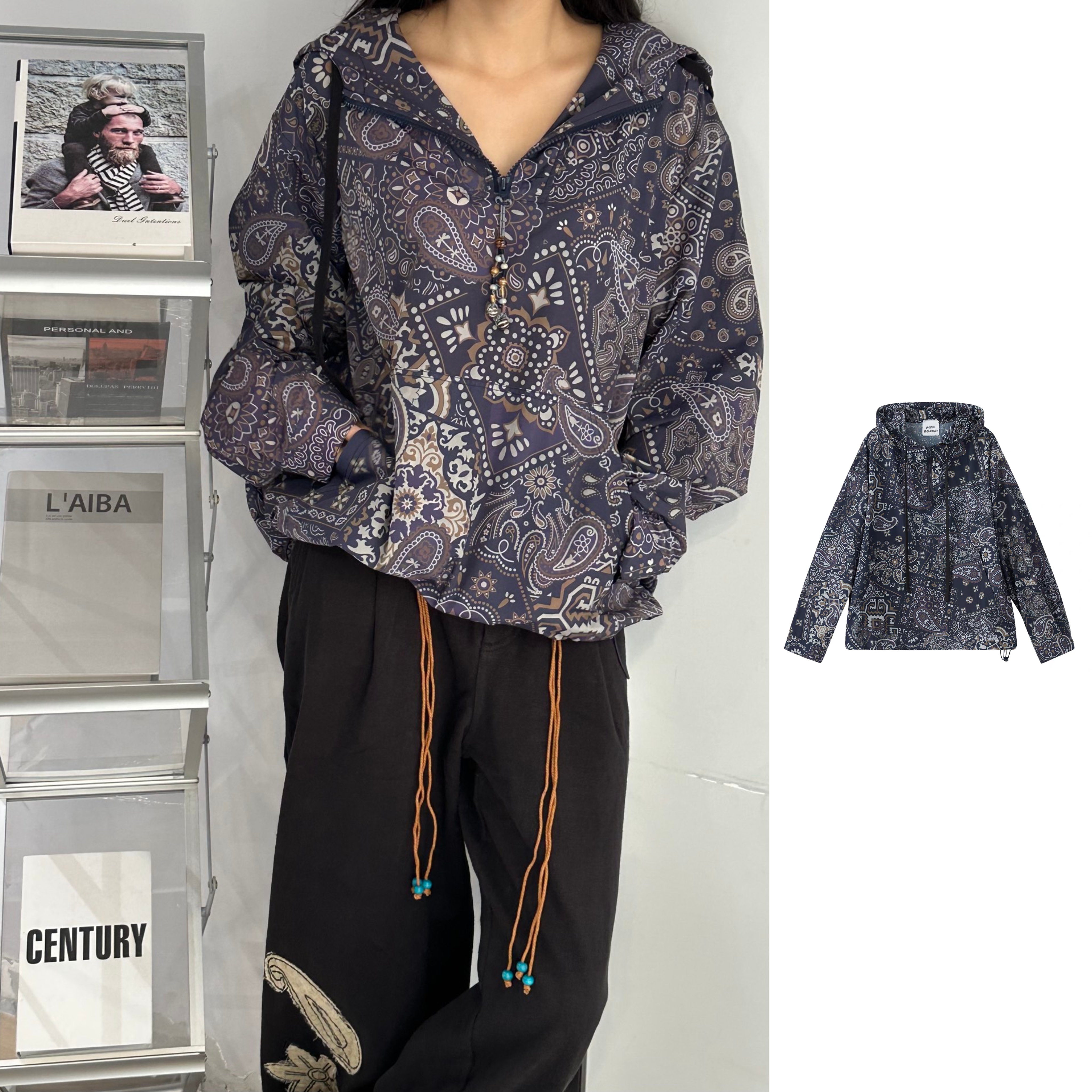 现货秒发 RAW STONE 官方授权 25AW印花防晒服