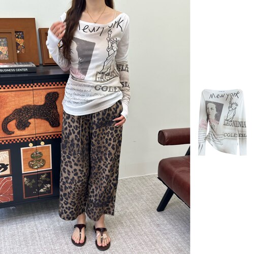 ASYUS   官方授权26FW   自由咪神修身长袖T恤   CUU26FWTX450
