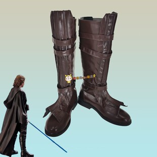 星球大战安纳金Anakin Skywalker天行者cos鞋定做1125cosplay鞋子