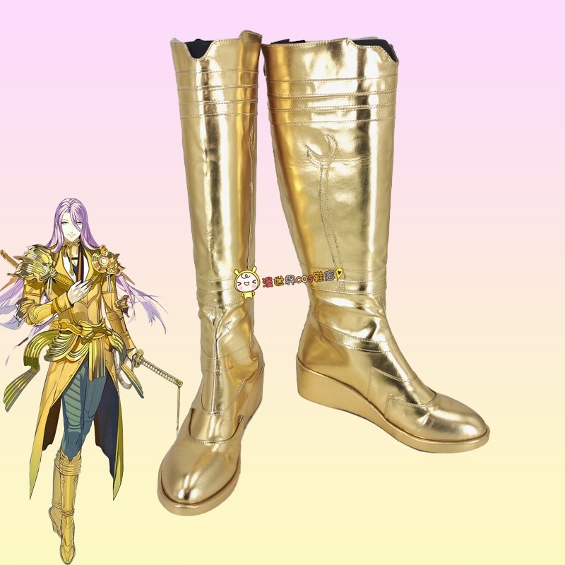 刀剑乱舞蜂须贺虎彻cos鞋定做