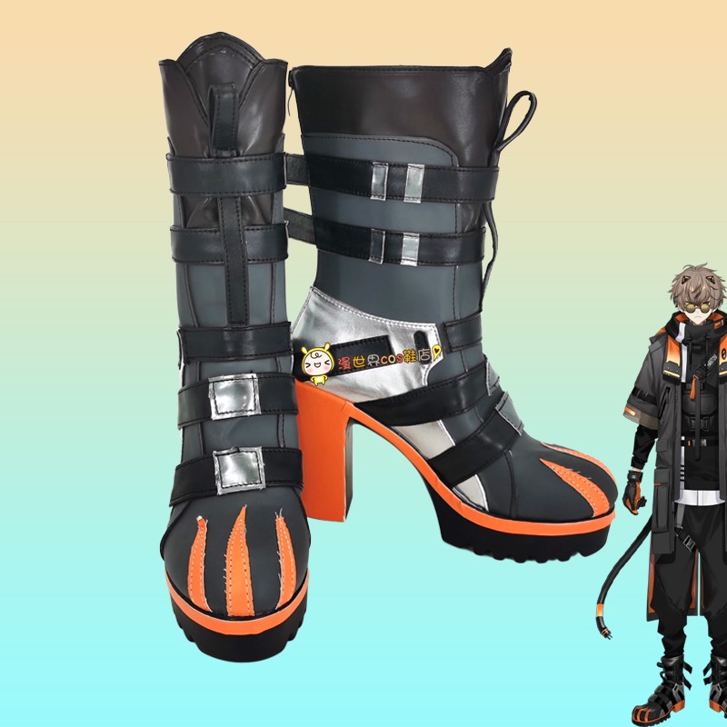 彩虹社AlbanKnoxcosplay鞋定制