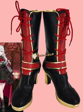 虚拟人物葛叶1cos鞋定做0551动漫游戏人物cosplay鞋来图还原定制