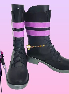 虚拟主播Uki Violeta浮奇cos鞋定做800动漫游戏人物cosplay鞋定做