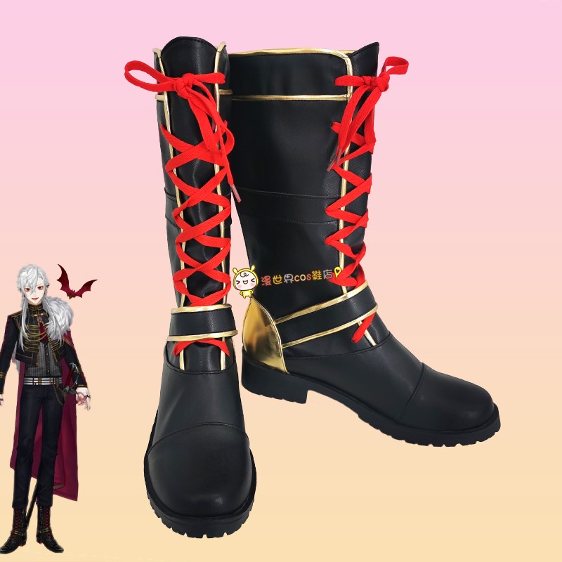 彩虹社葛叶贵族服cosplay鞋定做