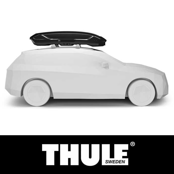 拓乐THULE Motion 3 XXL黑色 车顶行李箱车载储物箱汽车旅行箱