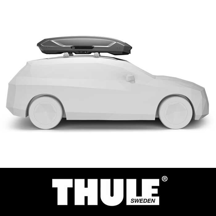 拓乐THULE Motion 3 XXL 亮钛色 车顶行李箱车载储物箱汽车旅行箱