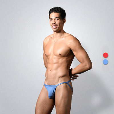 莫代尔男士双丁内裤透气囊袋柔软