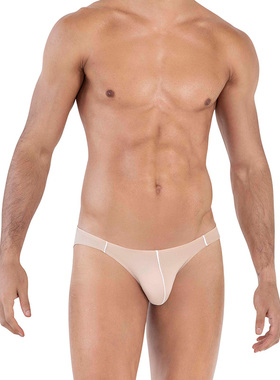 CleverModa 性感男士三角内裤薄弹立体U凸囊袋窄边比基尼高叉1617