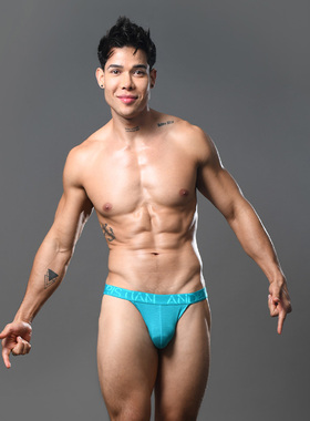 ANDREW CHRISTIAN 男士双丁内裤莫代尔性感轻薄U凸立体囊袋 93285