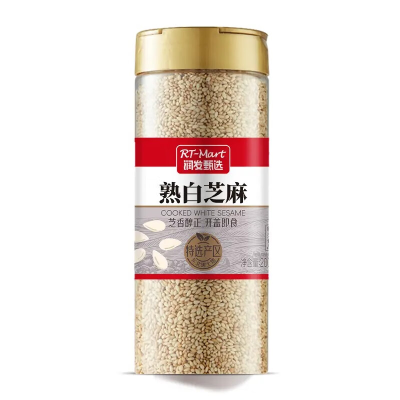 RT-Mart熟白芝麻200g