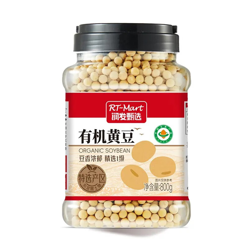 RT-Mart有机黄豆800g