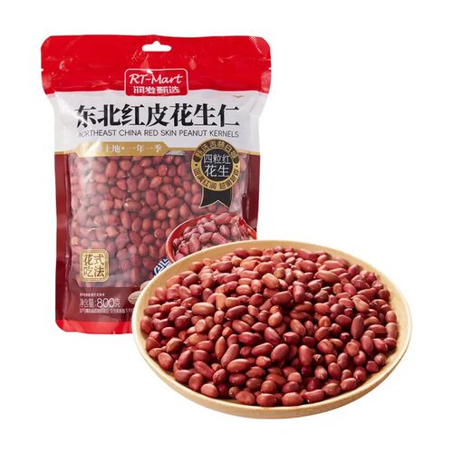 RT-Mart东北红皮花生仁800g