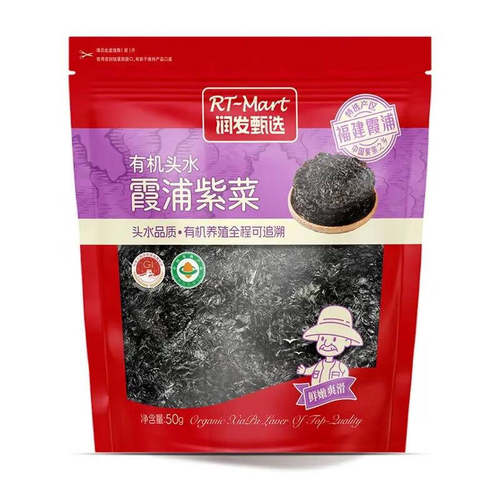 RT-Mart有机头水霞浦紫菜50g