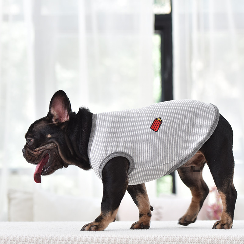 狗狗衣服春夏季透气法斗泰迪贵宾