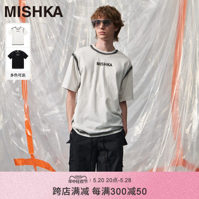 MISHKA短袖青年T恤印花工艺