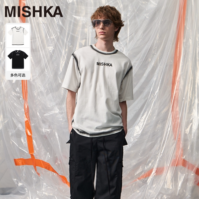 MISHKA短袖青年T恤印花工艺