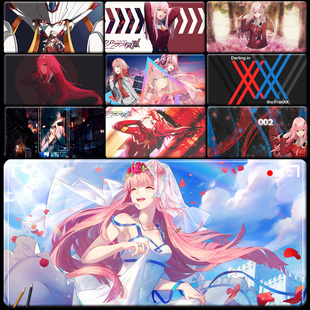 DARLING in the FRANXX鼠标垫国家队02动漫周边超大电脑键盘桌垫