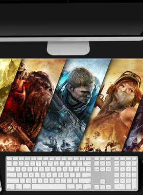 战地V5鼠标垫Battlefield游戏周边超大电竞电脑动漫笔记本键盘垫
