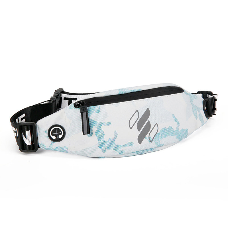 YIPINU新款腰包潮流防水健身跑步手机包迷彩斜跨包户外运动小容量