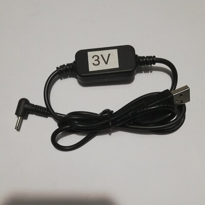 适用索尼MD机随身听MZ-E501,E505,E510,E606W USB充电电源线 3V