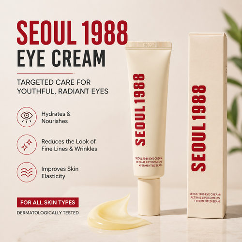 跨境爆款SEOUL 1988 Eye Cream视网膜脂质体弹润眼霜淡化细纹保湿