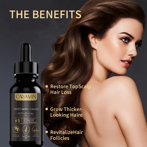 跨境头发生长精华di Topical Solution5%护发