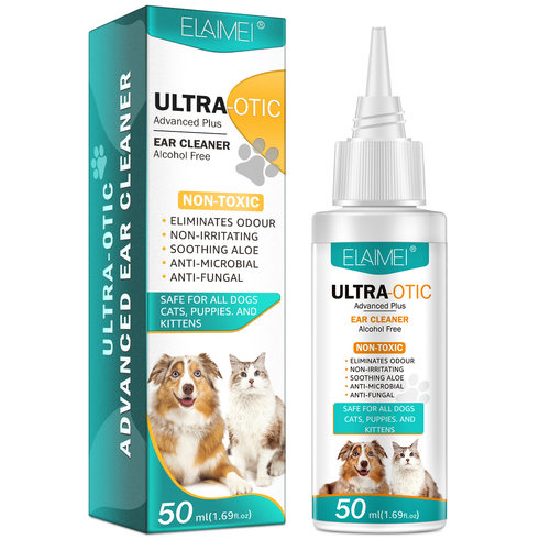 ELAIMEI 宠物滴耳液Pet Ear Care Solution