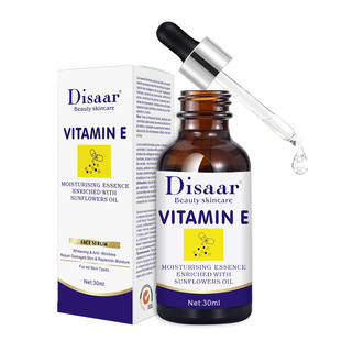 跨境Disaar精华液 面部滋润提亮补水30ml原液Vitamin E Serum