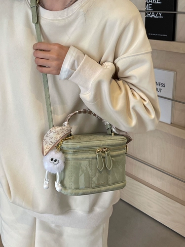 Портативная небольшая сумка, сумка через плечо, коробка, в западном стиле, в корейском стиле