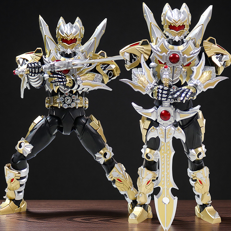 奥迪双钻铠甲勇士铠装精涂款疾电飞影帝王侠手办超可动人偶玩具