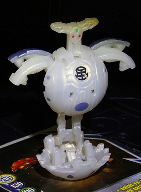 世嘉爆丸美版 小丑机甲巨人3.5款式Alto Brontes二代透明原色绝版