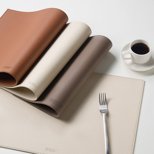 meelyhome荔枝纹西餐餐垫