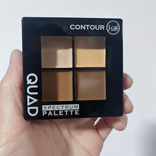 美国/膏状/修容盘遮瑕提亮毛孔修正肤色四色遮瑕盘