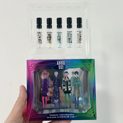 幸运许愿精灵 美人鱼 筑梦天马女香小样试管套装2ML*5